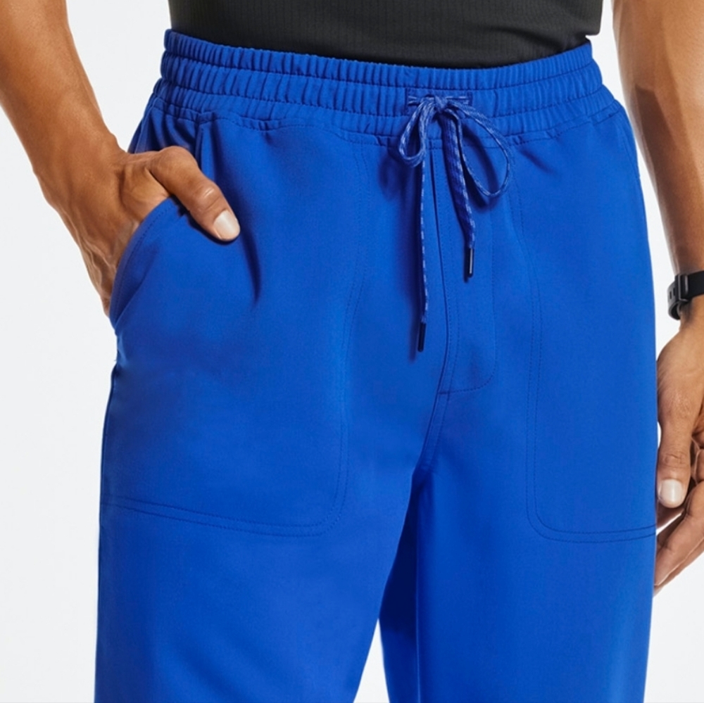 Scrub Set - 2 items V-neck top and straight leg pants (Medium) jaanuu - Picture 9 of 10